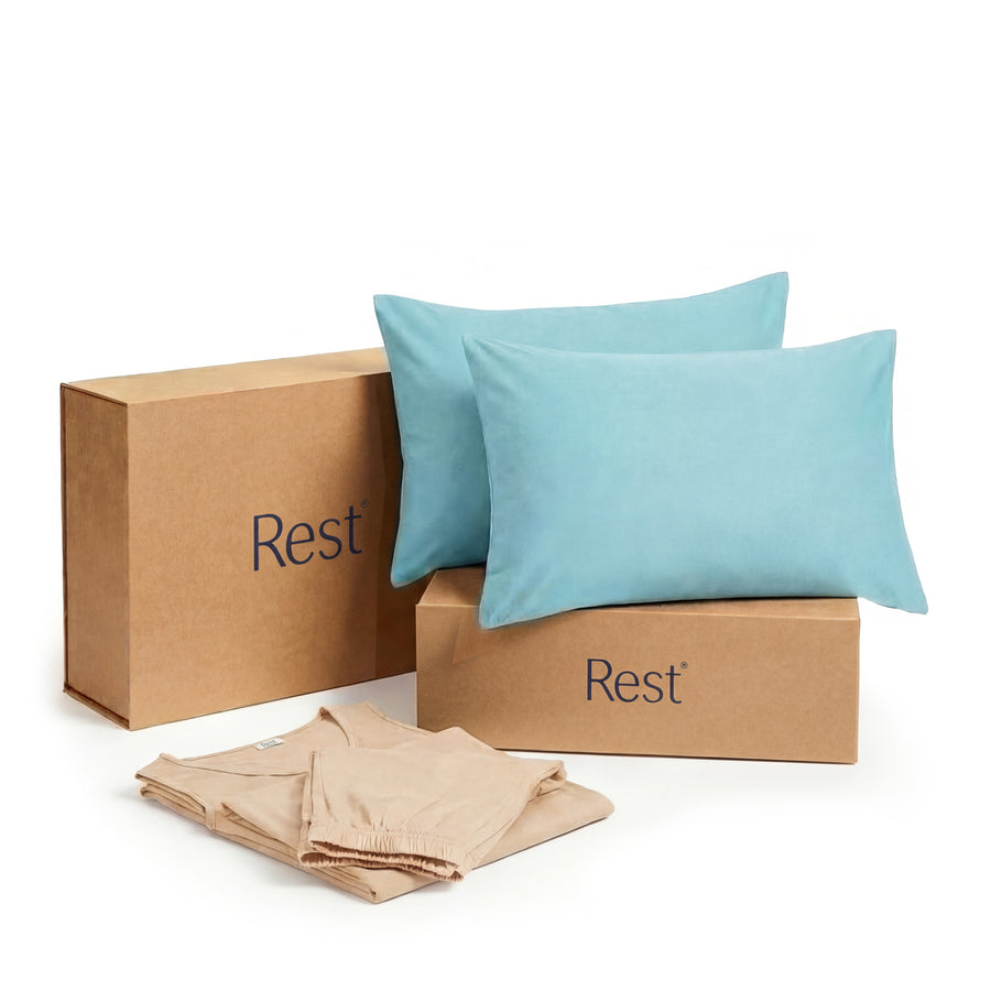 Champagne Gold--Aqua Blue