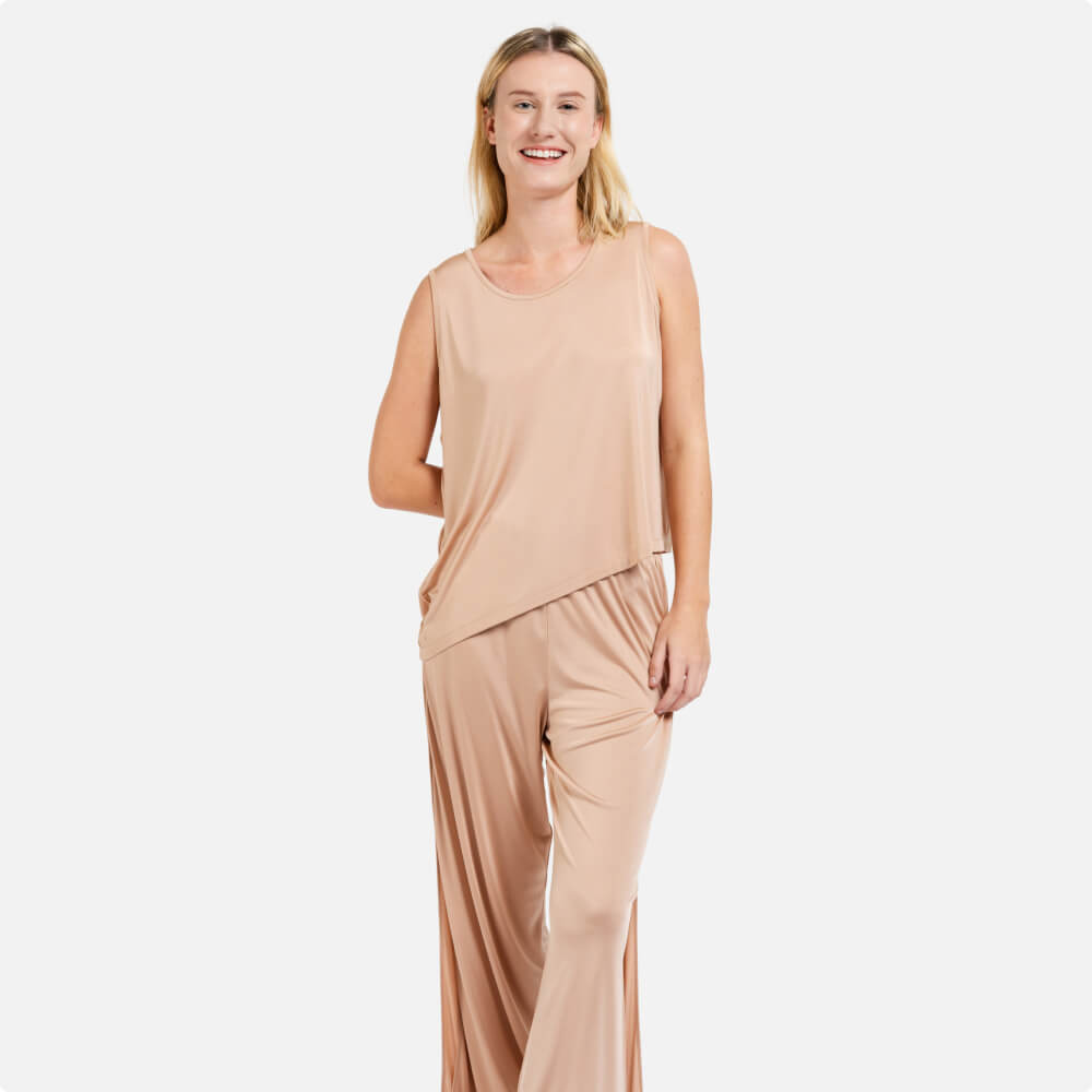 Pants Set - Champagne Gold