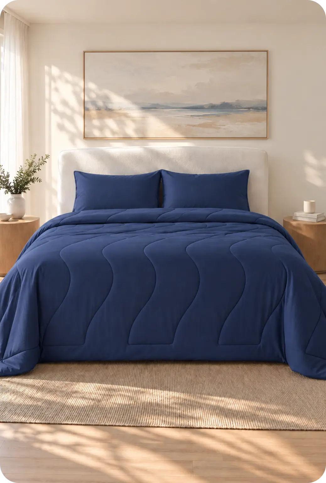 Evercool® Cooling Blanket Comforter - Midnight Blue