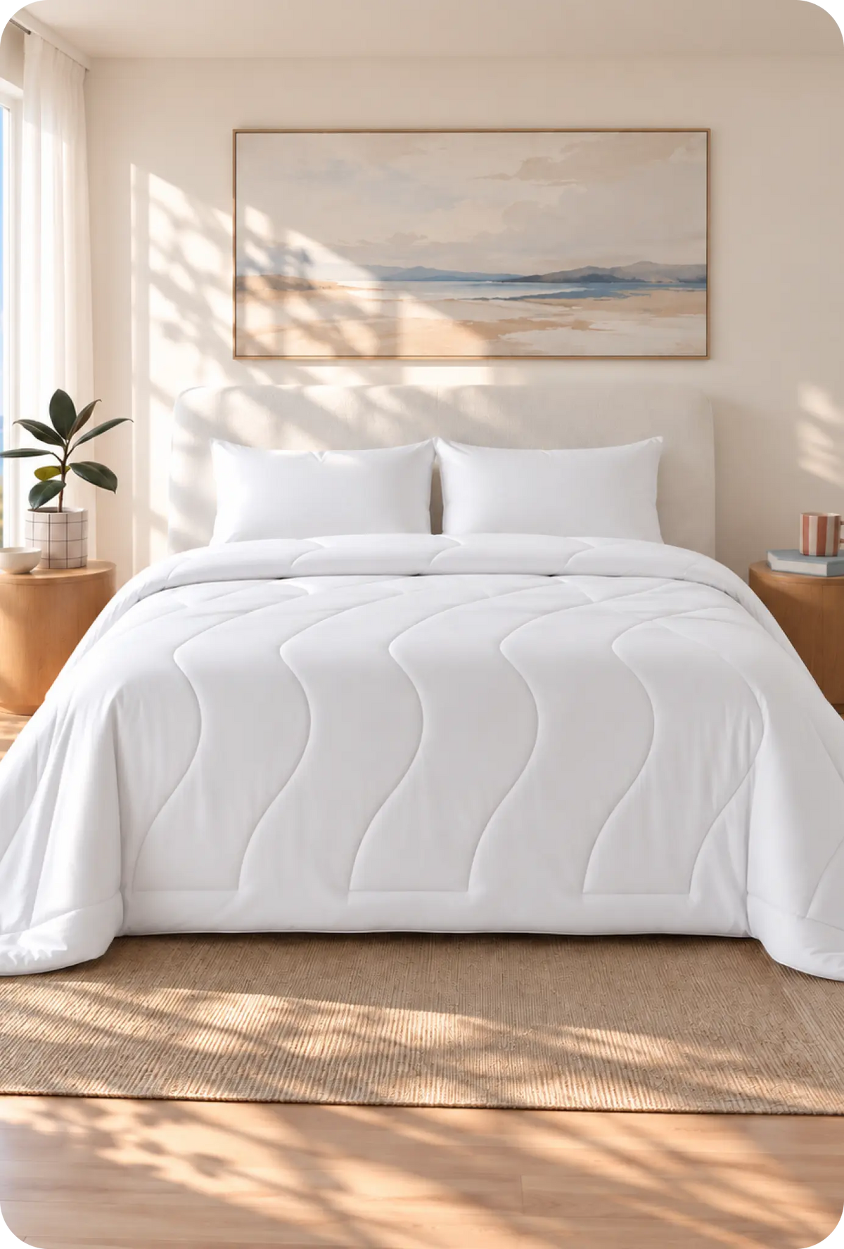 Evercool® Cooling Blanket Comforter - Arctic White
