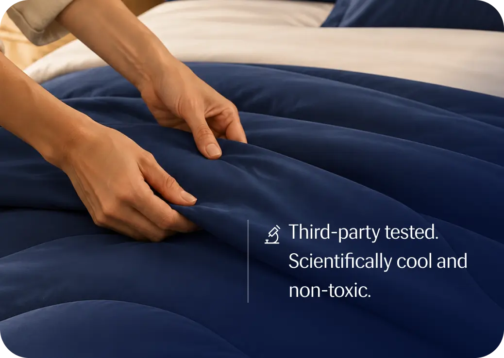 Evercool® Cooling Blanket Comforter - Midnight Blue