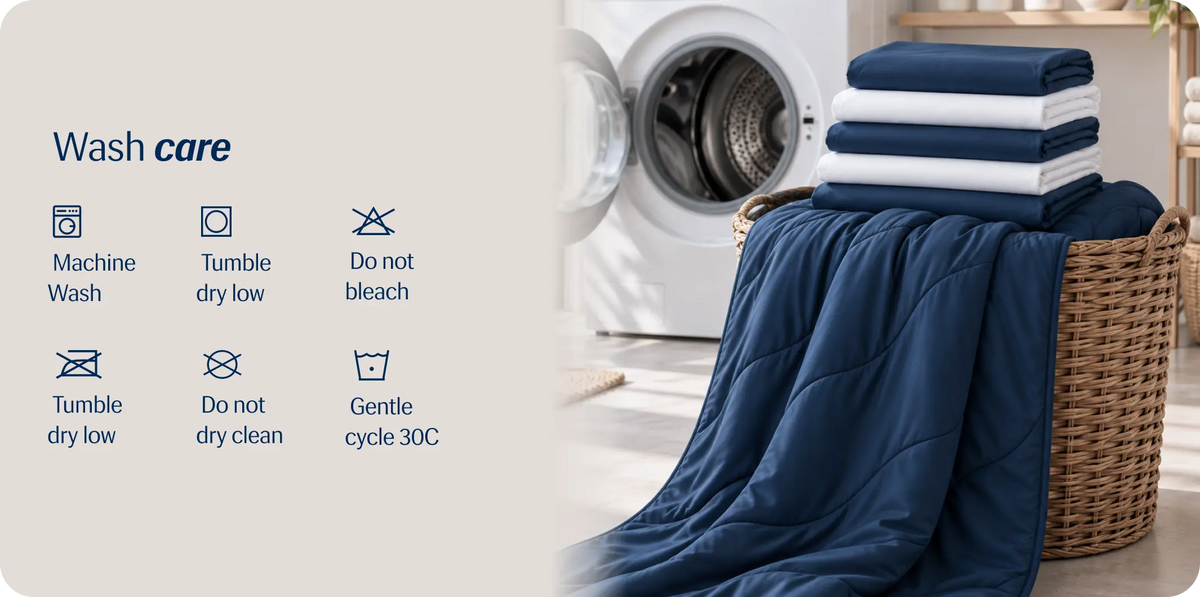 Evercool® Cooling Blanket Comforter - Midnight Blue