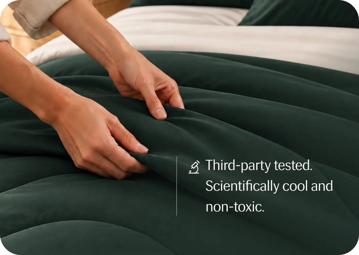 Evercool® Cooling Blanket Comforter - Nordic Green