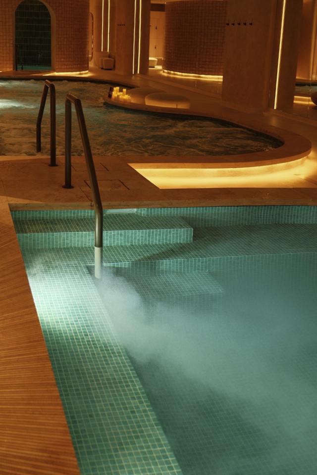 The bathhouse