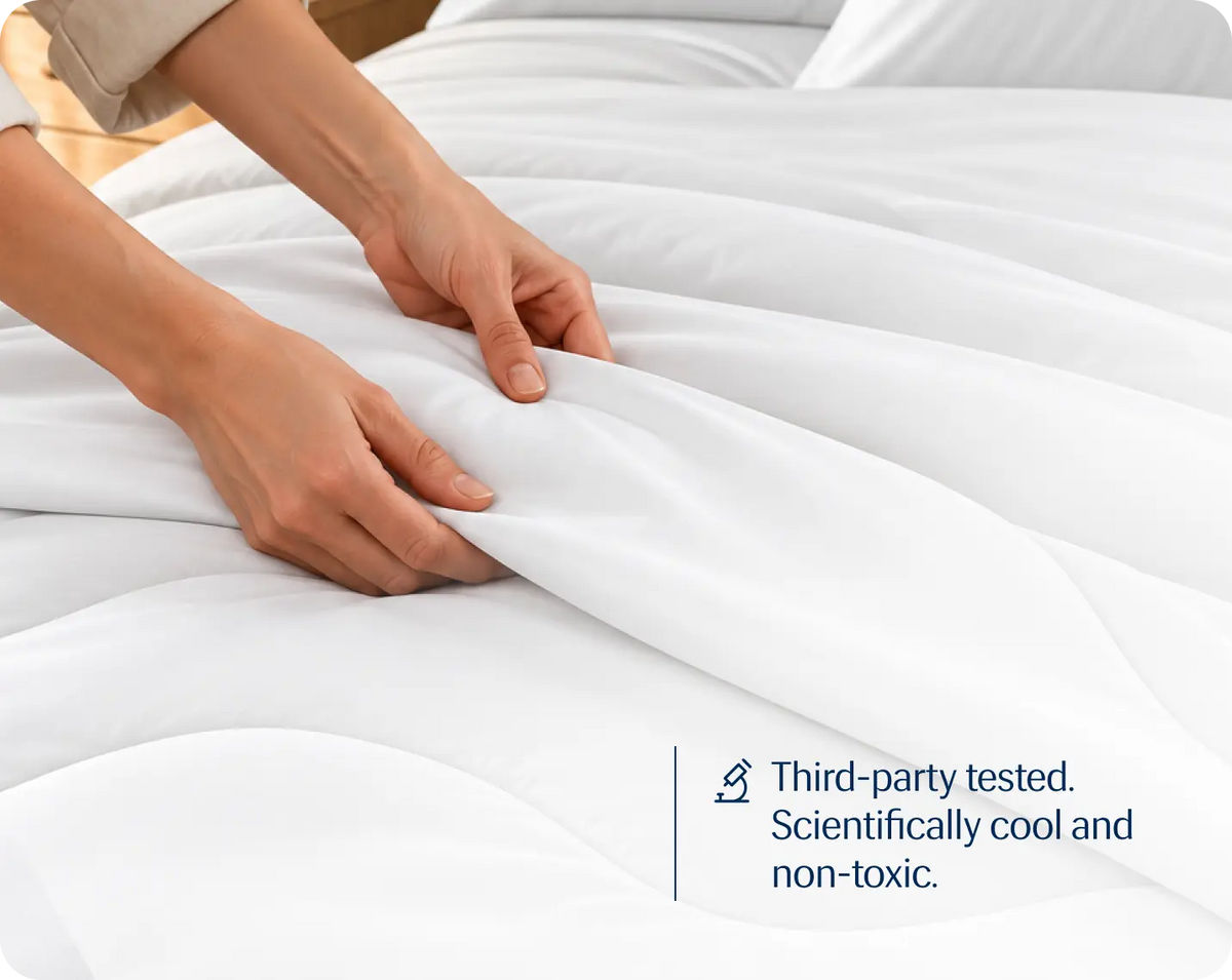 Evercool® Cooling Blanket Comforter - Arctic White